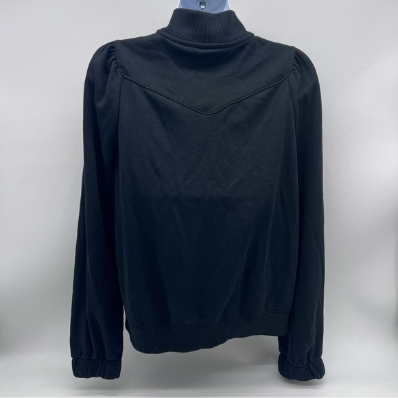 Banana Republic Factory Black Bomber Jacket - Picture 6 of 11